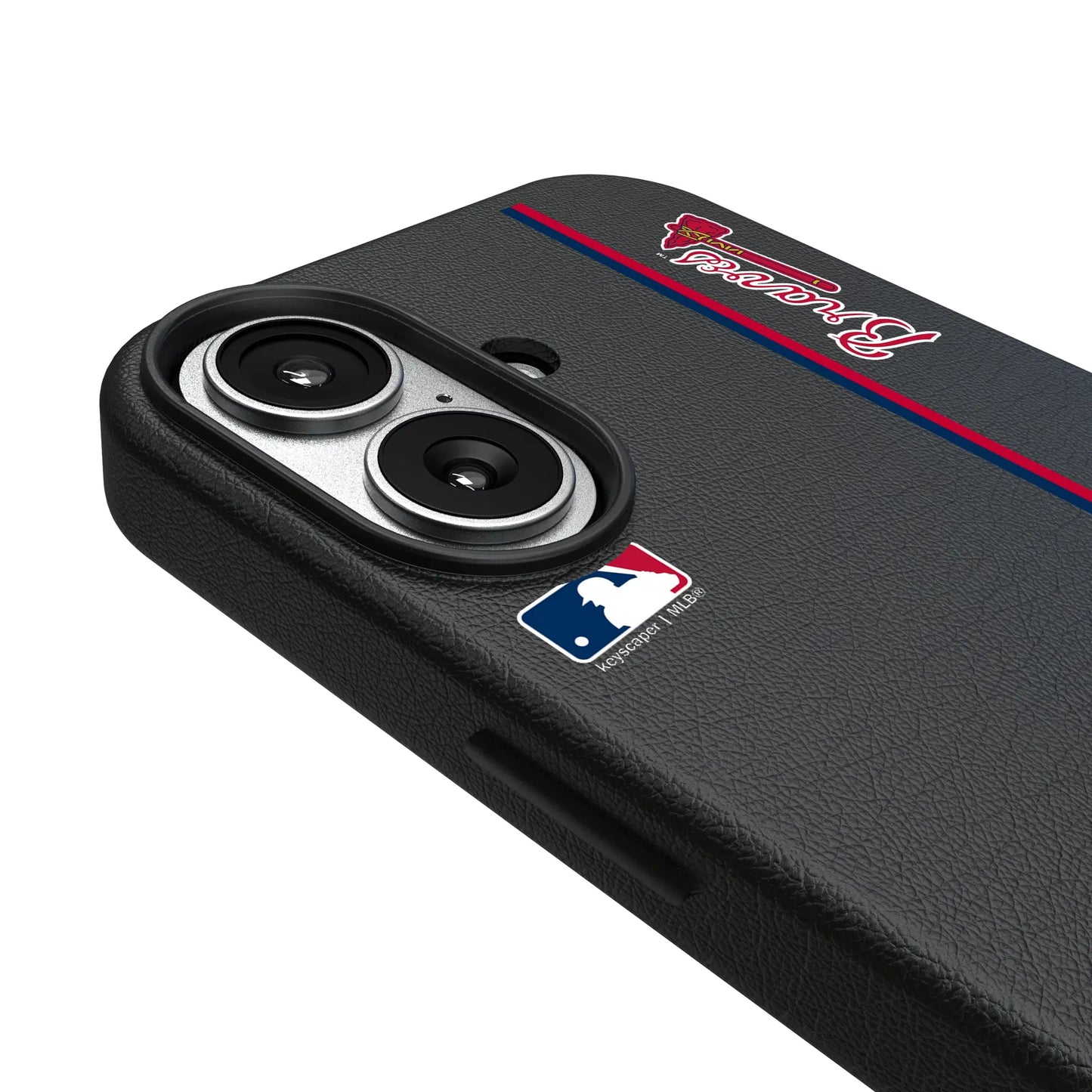 Atlanta Braves Sidebar MagSafe Compatible Phone Case for Apple iPhone
