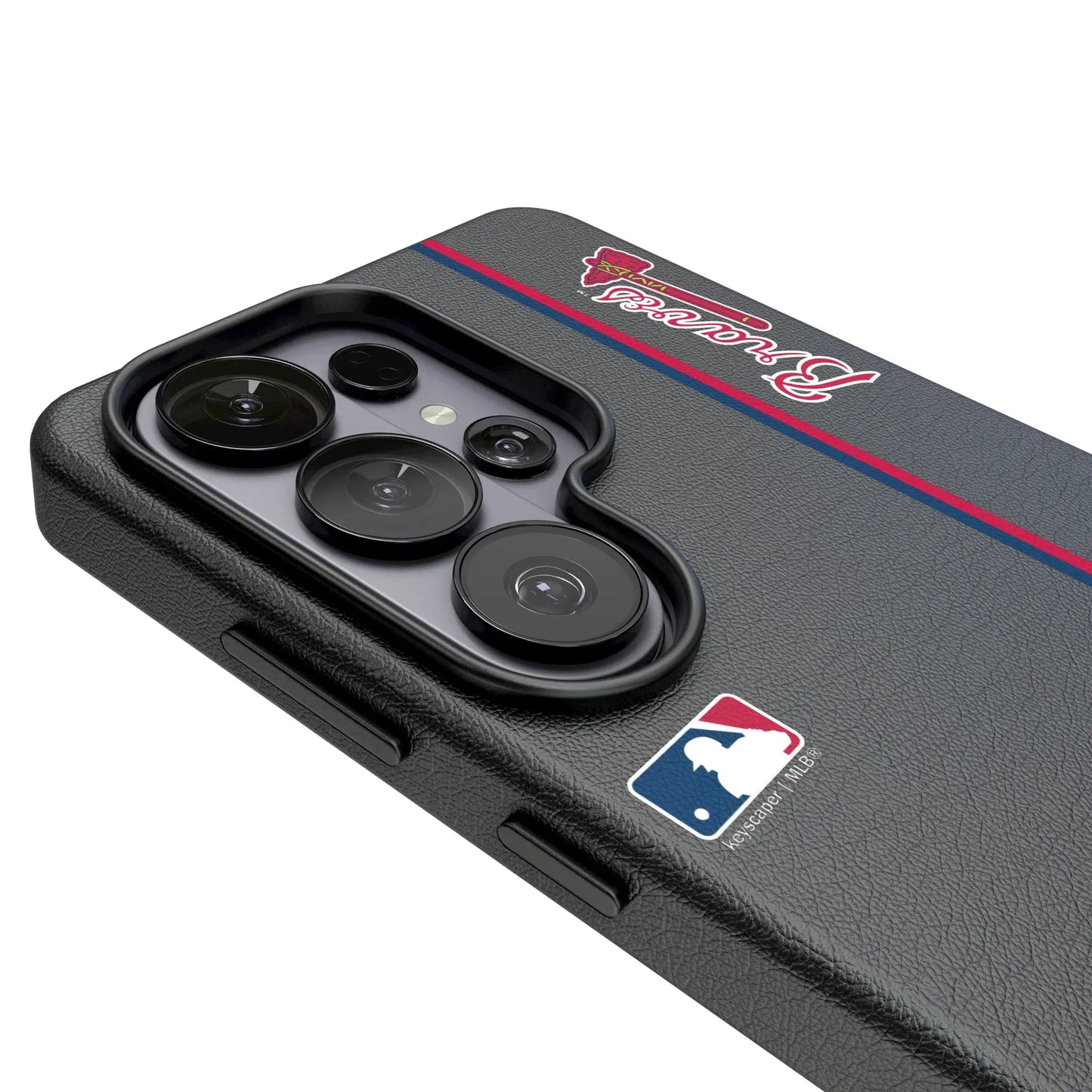 Atlanta Braves Sidebar MagSafe Compatible Phone Case for Samsung Galaxy