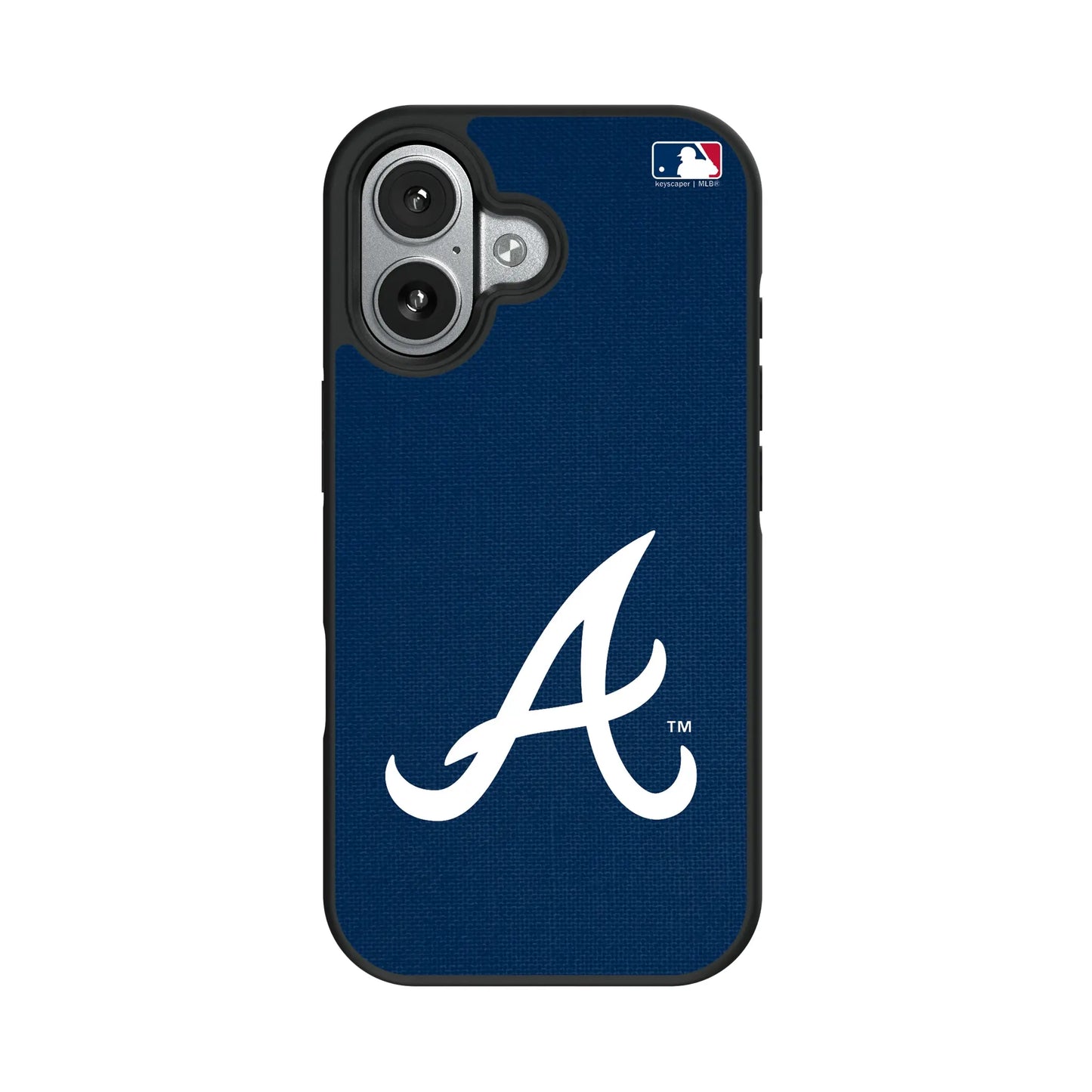 Atlanta Braves Solid Bump Phone Case for Apple iPhone
