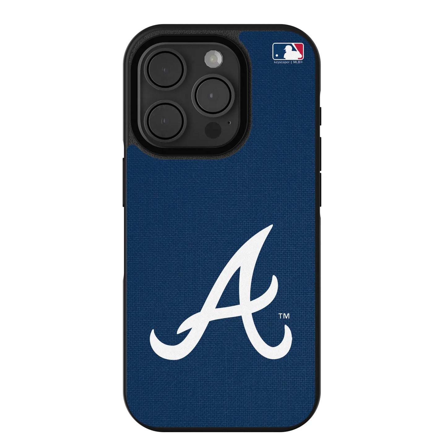 Atlanta Braves Solid Bump Phone Case for Apple iPhone