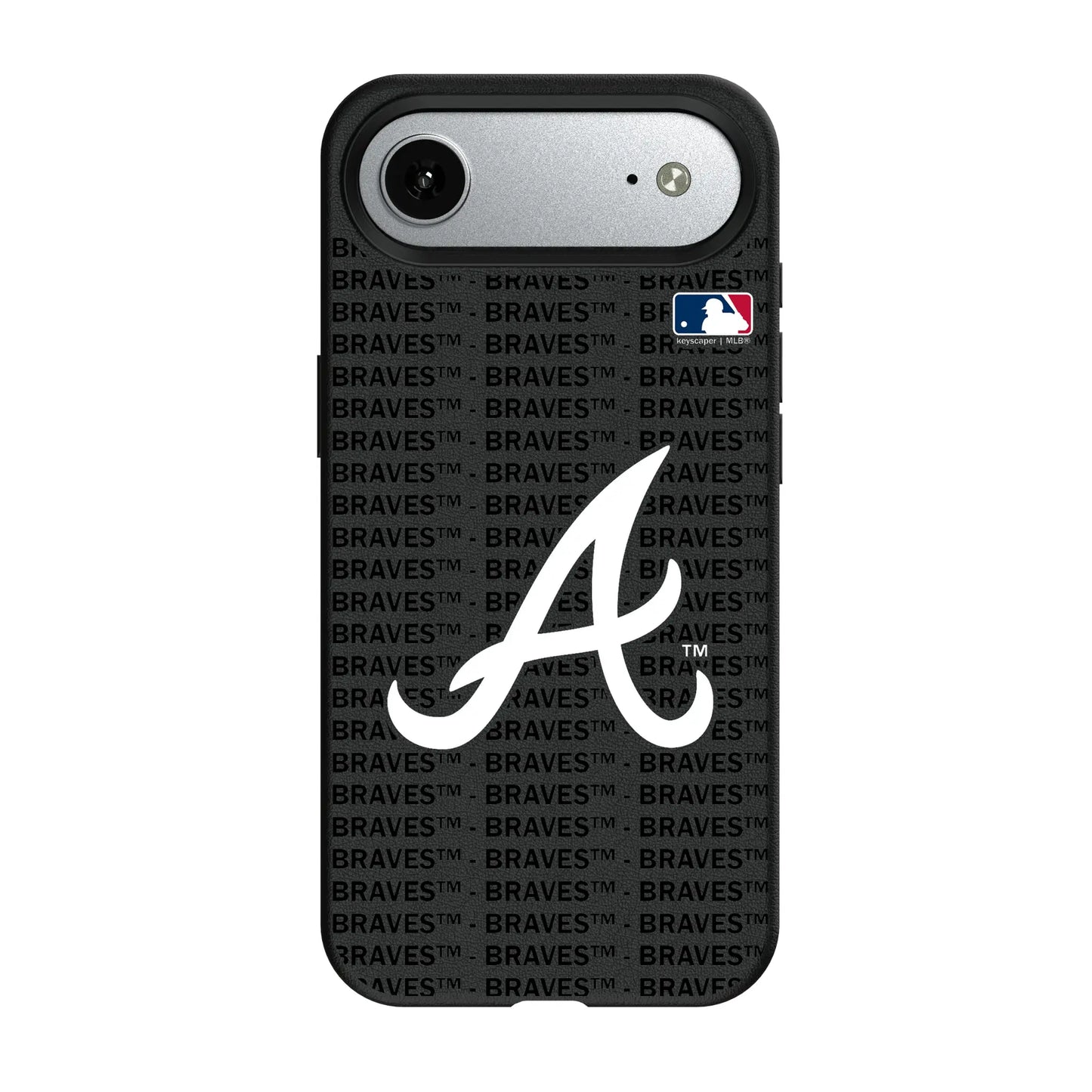 Atlanta Braves Text Backdrop MagSafe Compatible Phone Case for Apple iPhone