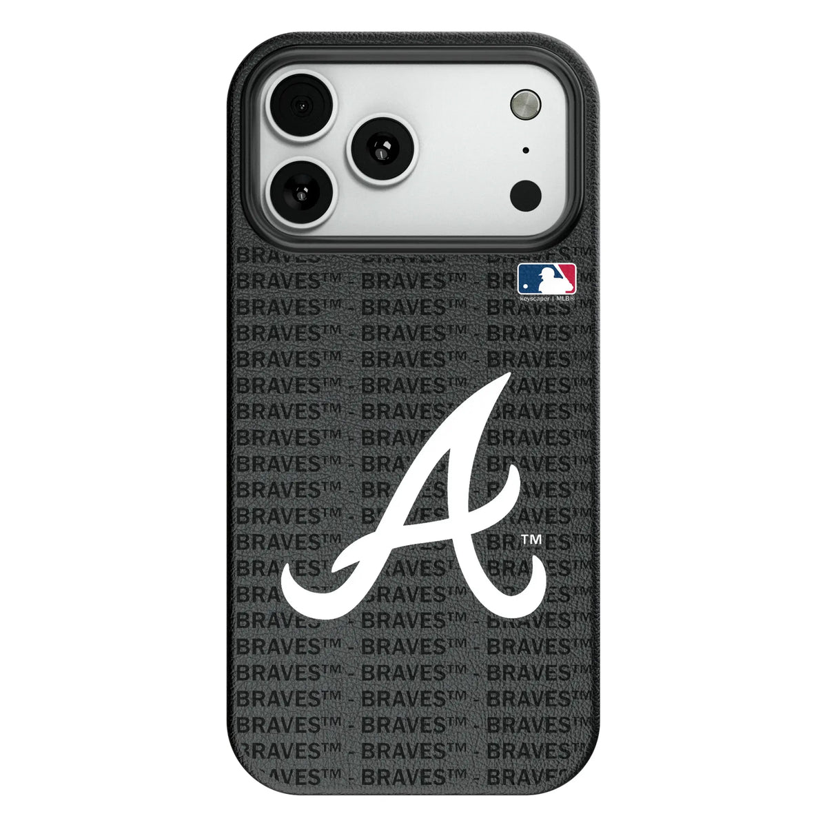 Atlanta Braves Text Backdrop MagSafe Compatible Phone Case for Apple iPhone
