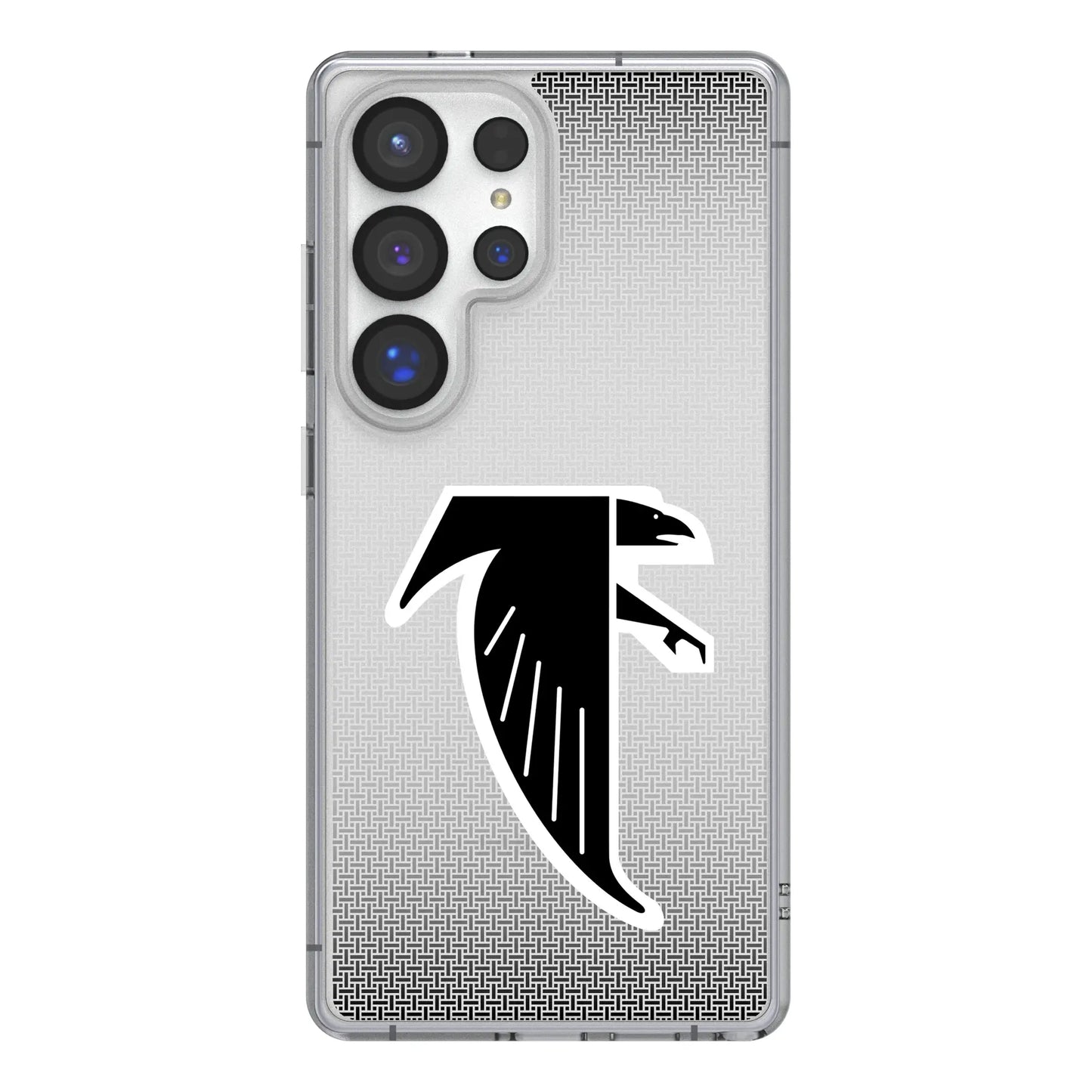 Atlanta Falcons Classic Linen Clear Phone Case for Samsung Galaxy