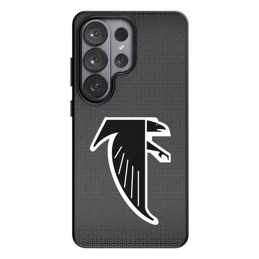 Atlanta Falcons Classic Linen MagSafe Compatible Phone Case for Samsung Galaxy