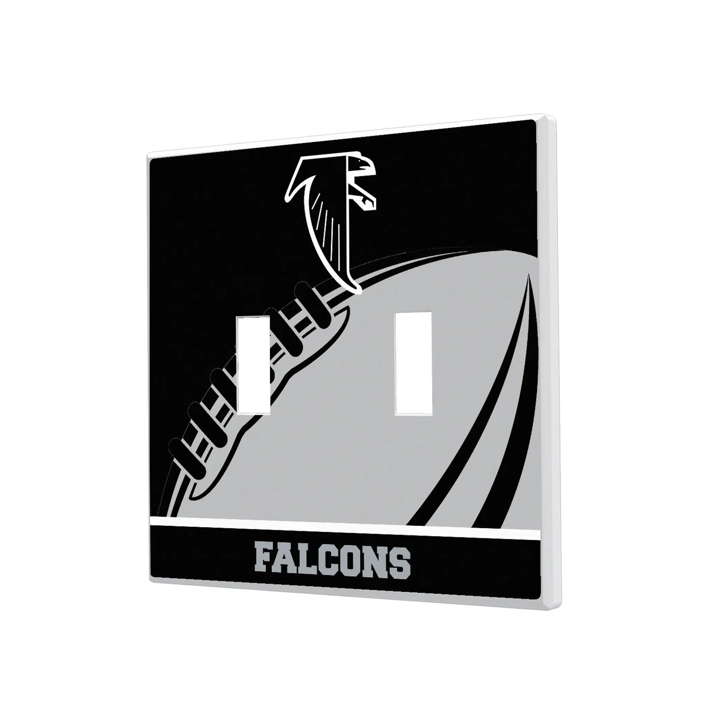 Atlanta Falcons Classic Passtime Hidden-Screw Light Switch Plate
