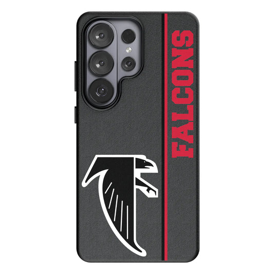 Atlanta Falcons Classic Sidebar MagSafe Compatible Phone Case for Samsung Galaxy