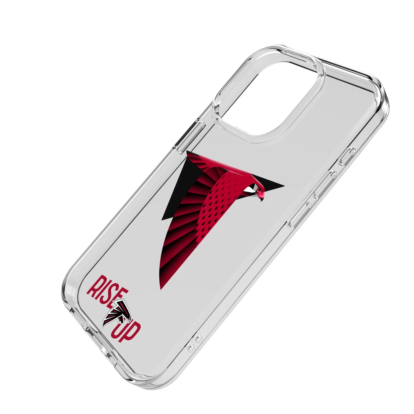 Atlanta Falcons Deco Clear Phone Case for Apple iPhone