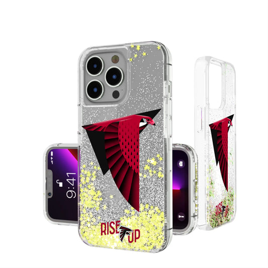 Atlanta Falcons Deco Glitter Phone Case for Apple iPhone