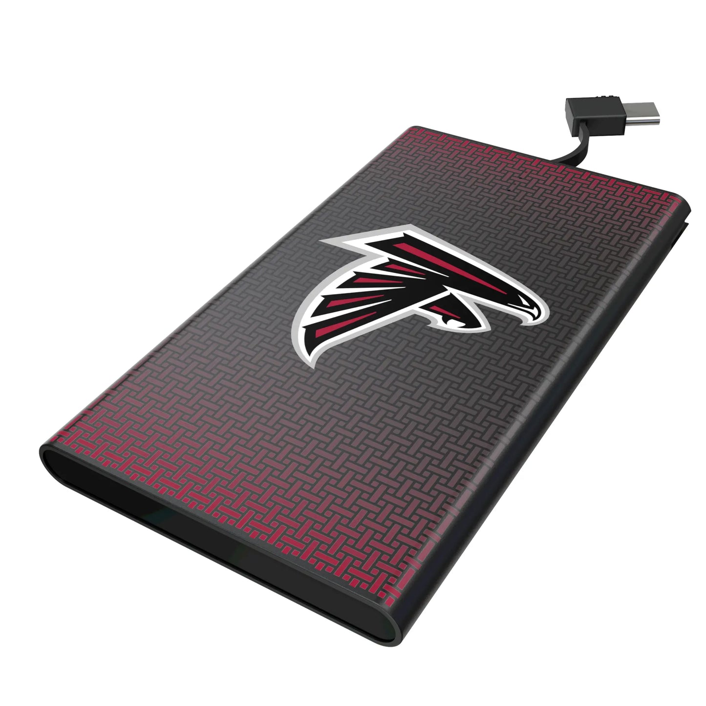 Atlanta Falcons Linen 5000mAh Flat Powerbank
