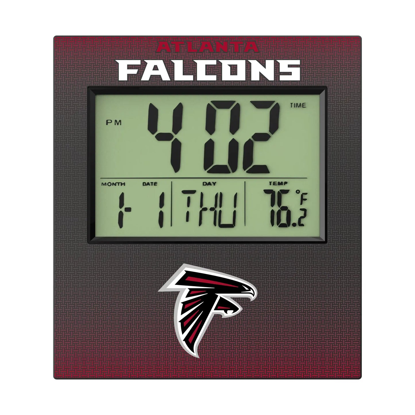 Atlanta Falcons Linen Wall Clock