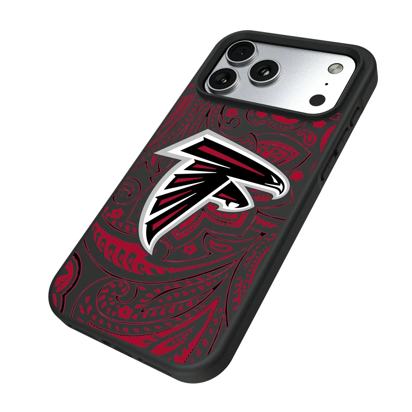 Atlanta Falcons Paisley Bump Phone Case for Apple iPhone