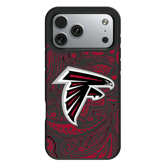 Atlanta Falcons Paisley Bump Phone Case for Apple iPhone