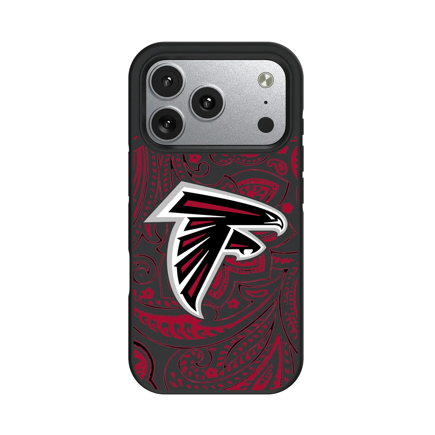 Atlanta Falcons Paisley Bump Phone Case for Apple iPhone