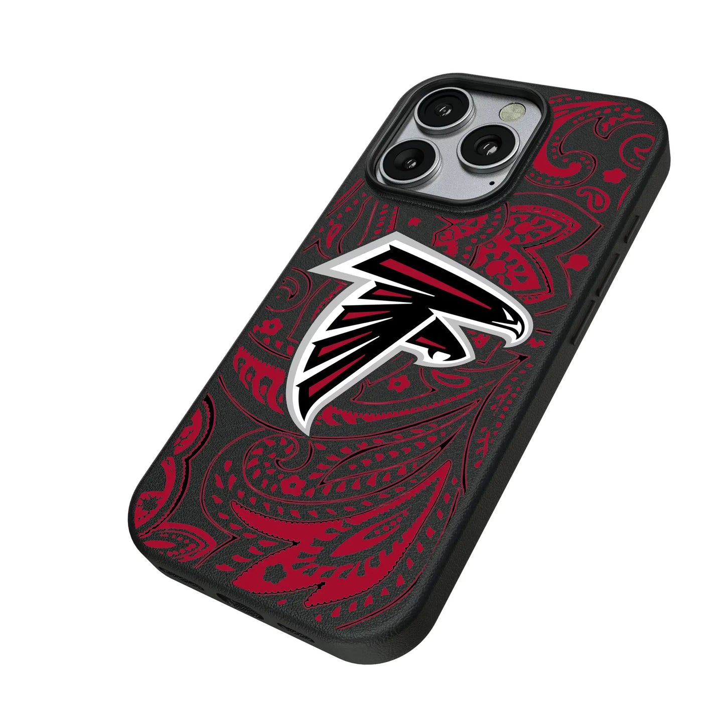 Atlanta Falcons Paisley MagSafe Compatible Phone Case for Apple iPhone