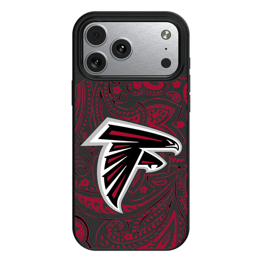 Atlanta Falcons Paisley MagSafe Compatible Phone Case for Apple iPhone