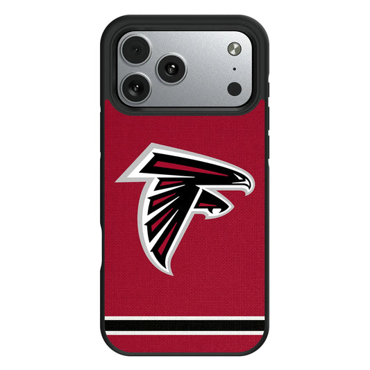 Atlanta Falcons Stripe Bump Phone Case for Apple iPhone