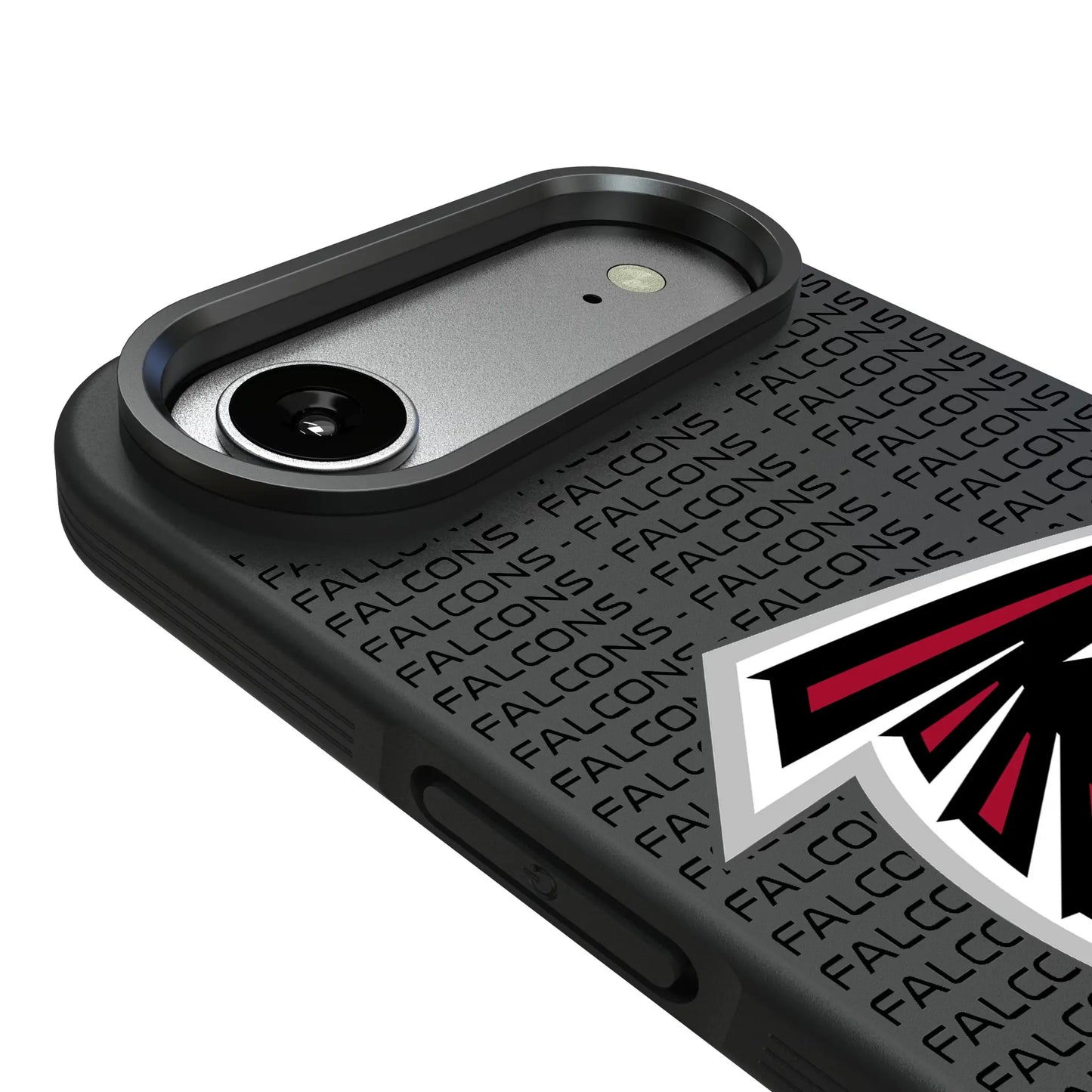 Atlanta Falcons Text Backdrop Bump Phone Case for Apple iPhone