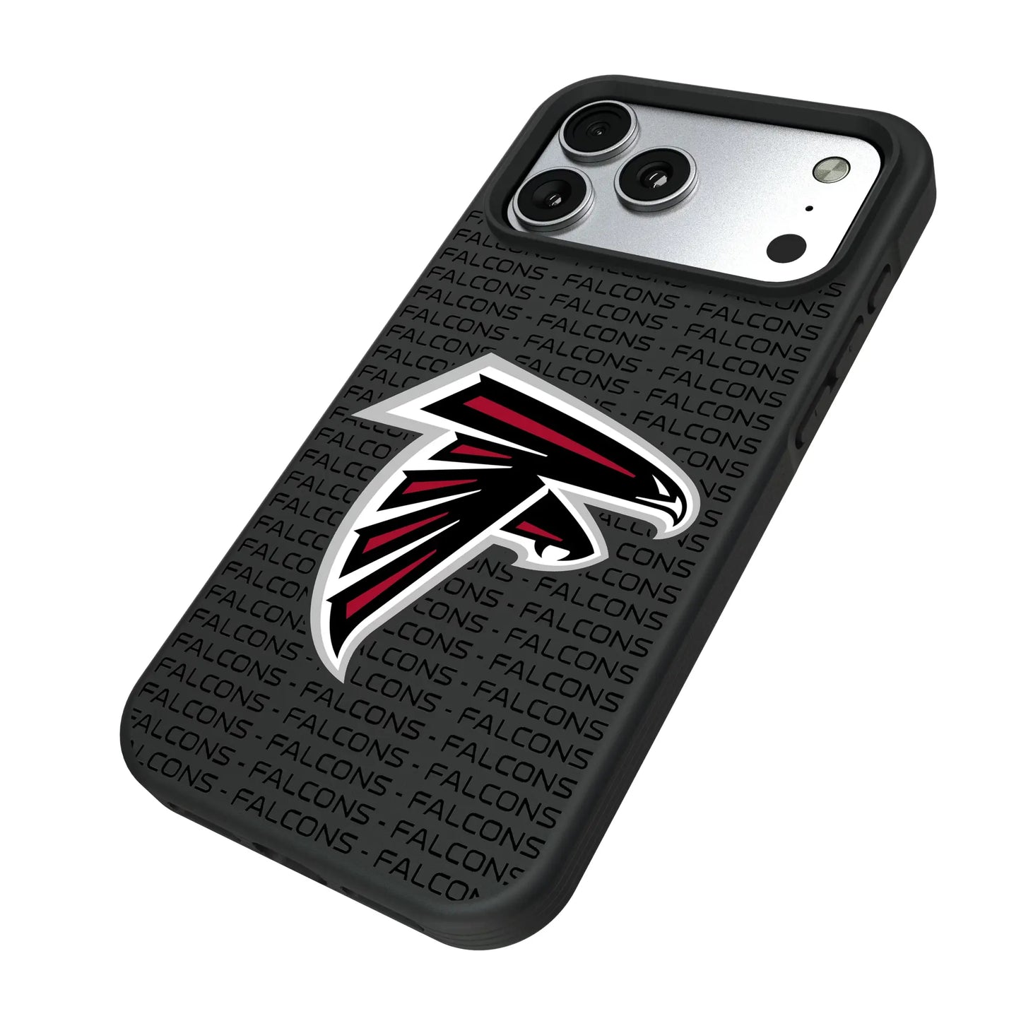 Atlanta Falcons Text Backdrop Bump Phone Case for Apple iPhone