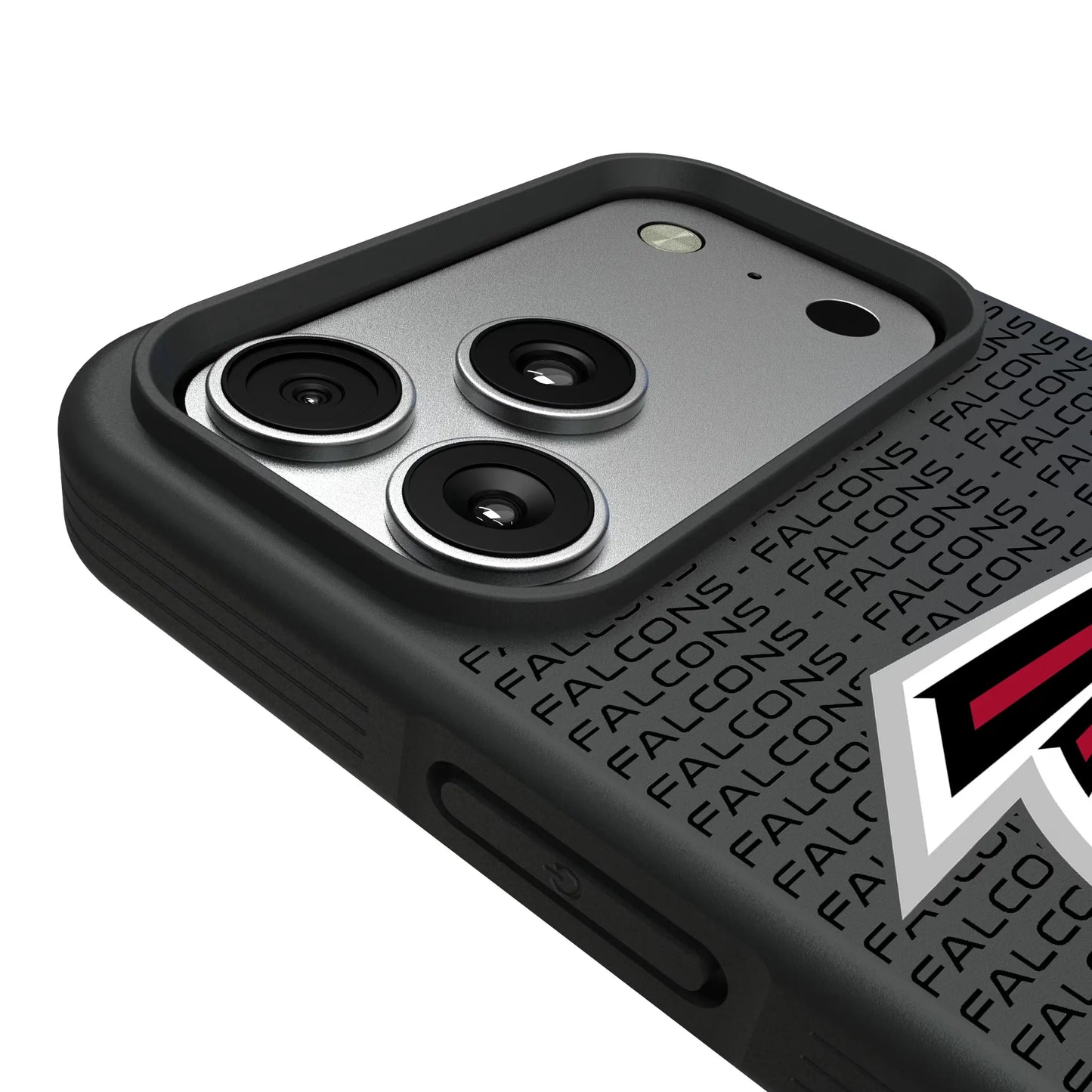 Atlanta Falcons Text Backdrop Bump Phone Case for Apple iPhone