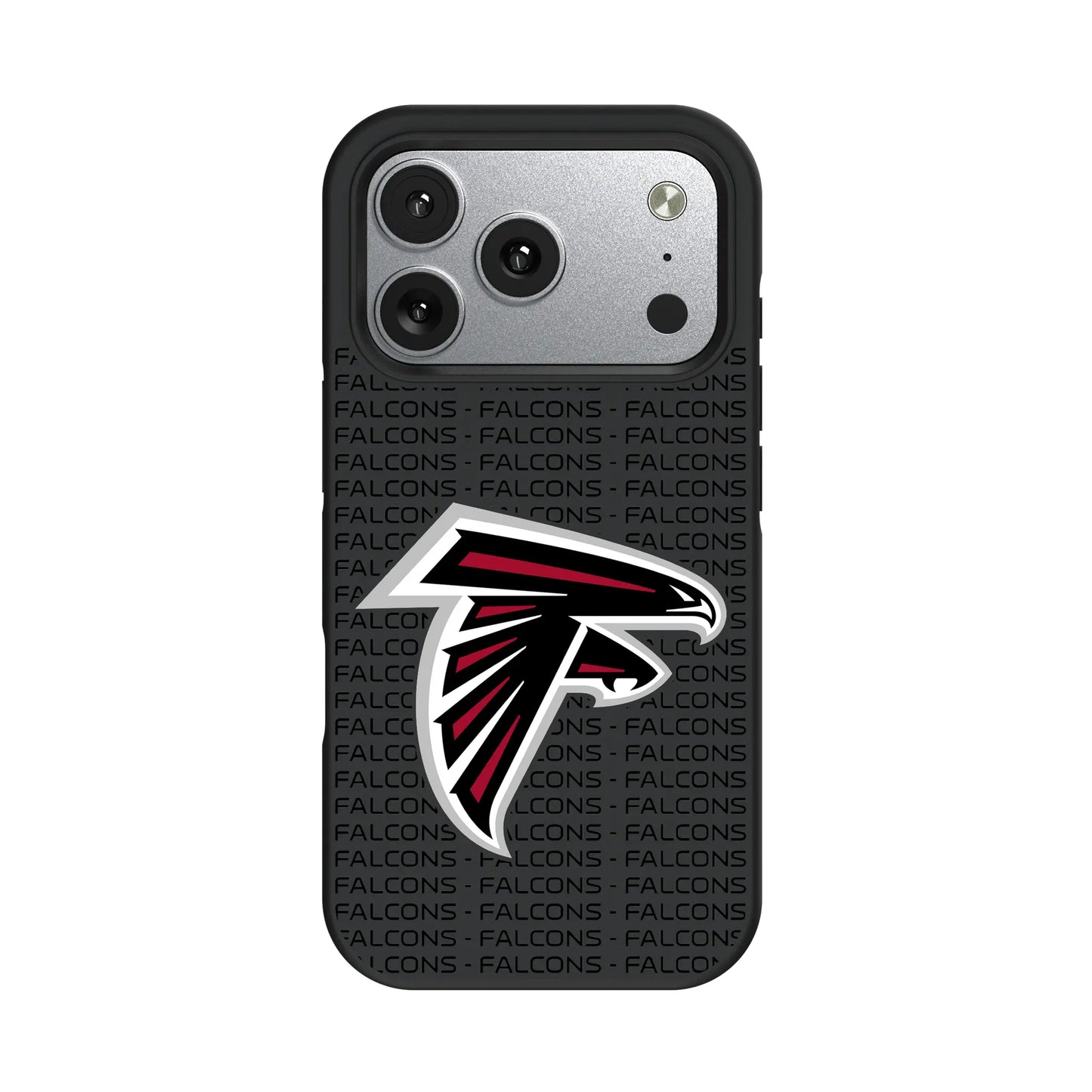 Atlanta Falcons Text Backdrop Bump Phone Case for Apple iPhone