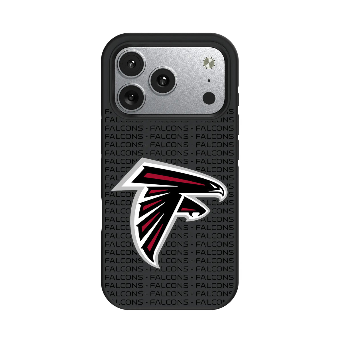 Atlanta Falcons Text Backdrop Bump Phone Case for Apple iPhone