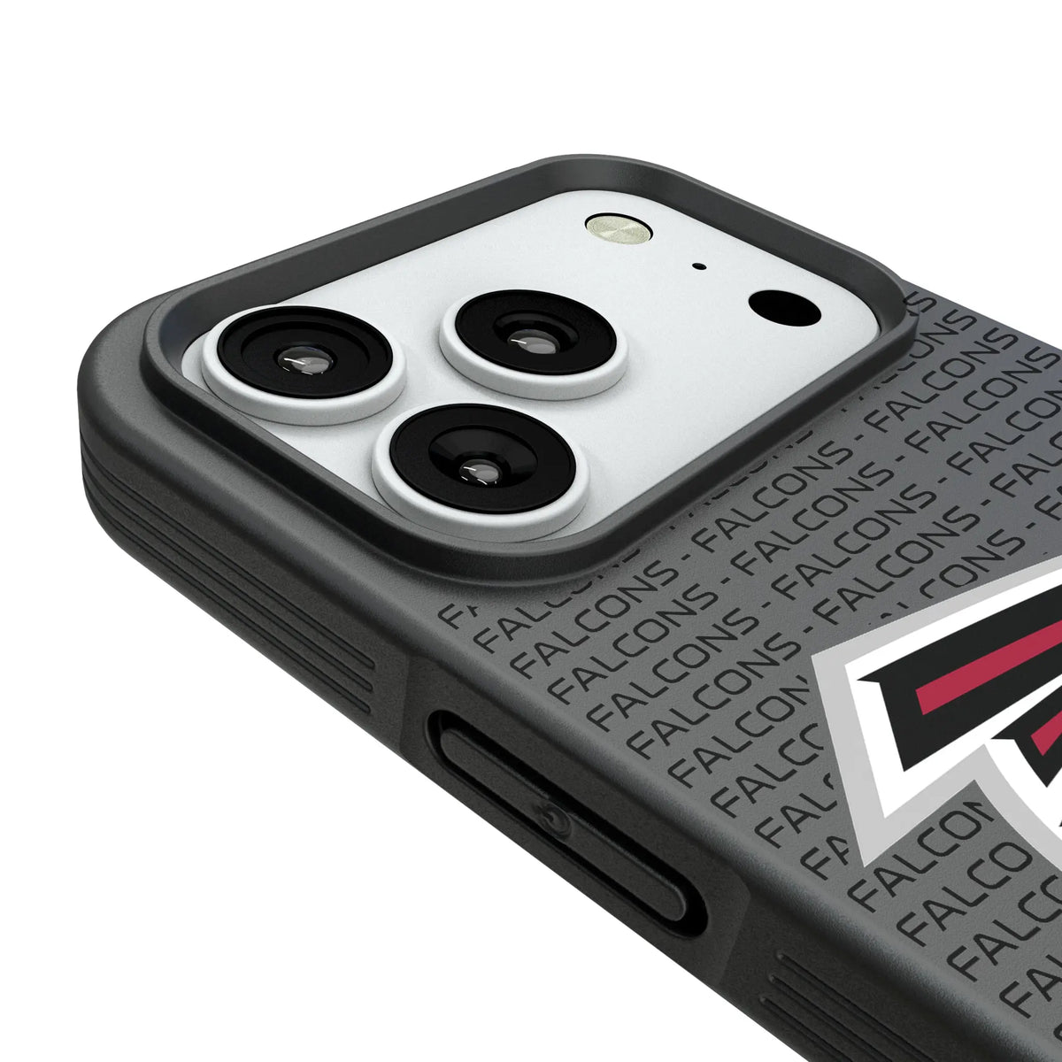 Atlanta Falcons Text Backdrop Bump Phone Case for Apple iPhone