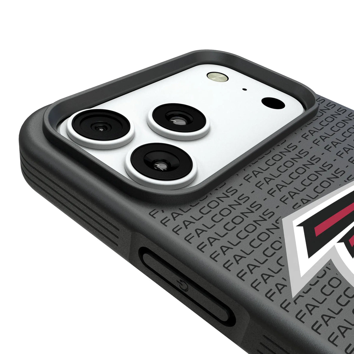 Atlanta Falcons Text Backdrop Bump Phone Case for Apple iPhone