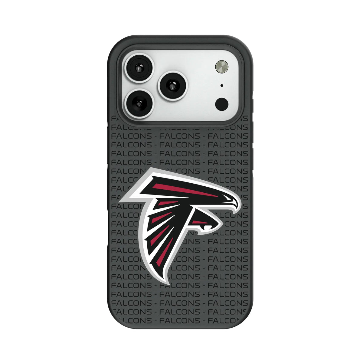 Atlanta Falcons Text Backdrop Bump Phone Case for Apple iPhone