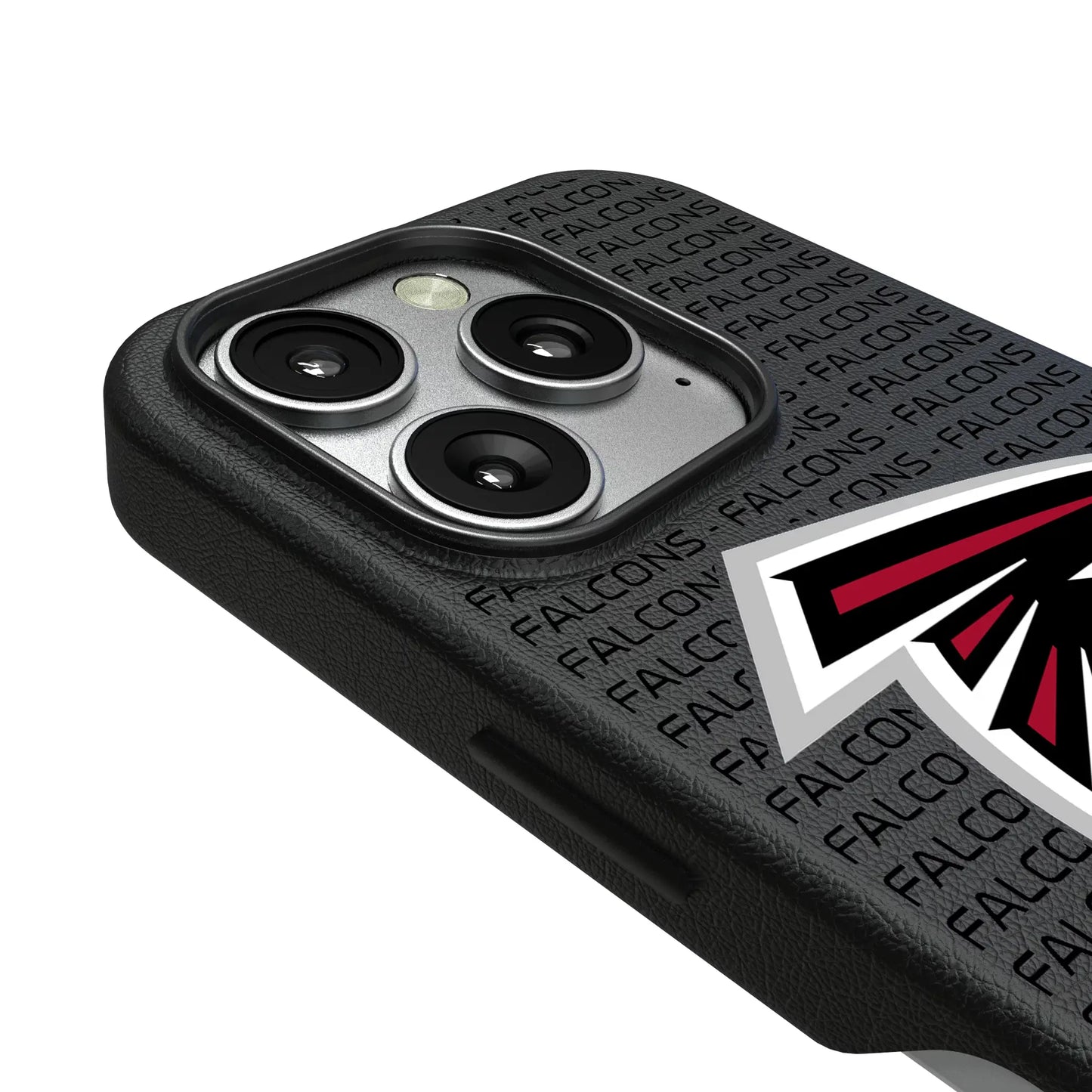 Atlanta Falcons Text Backdrop MagSafe Compatible Phone Case for Apple iPhone