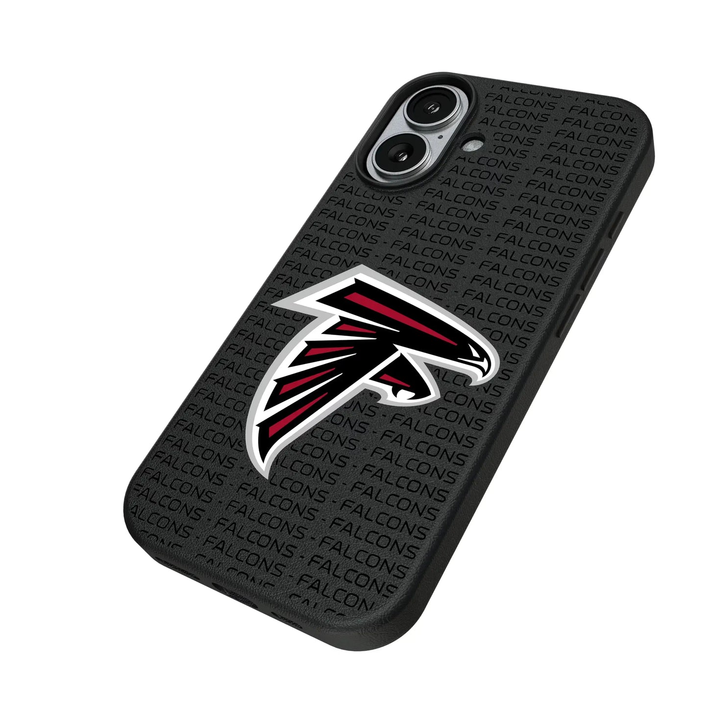 Atlanta Falcons Text Backdrop MagSafe Compatible Phone Case for Apple iPhone