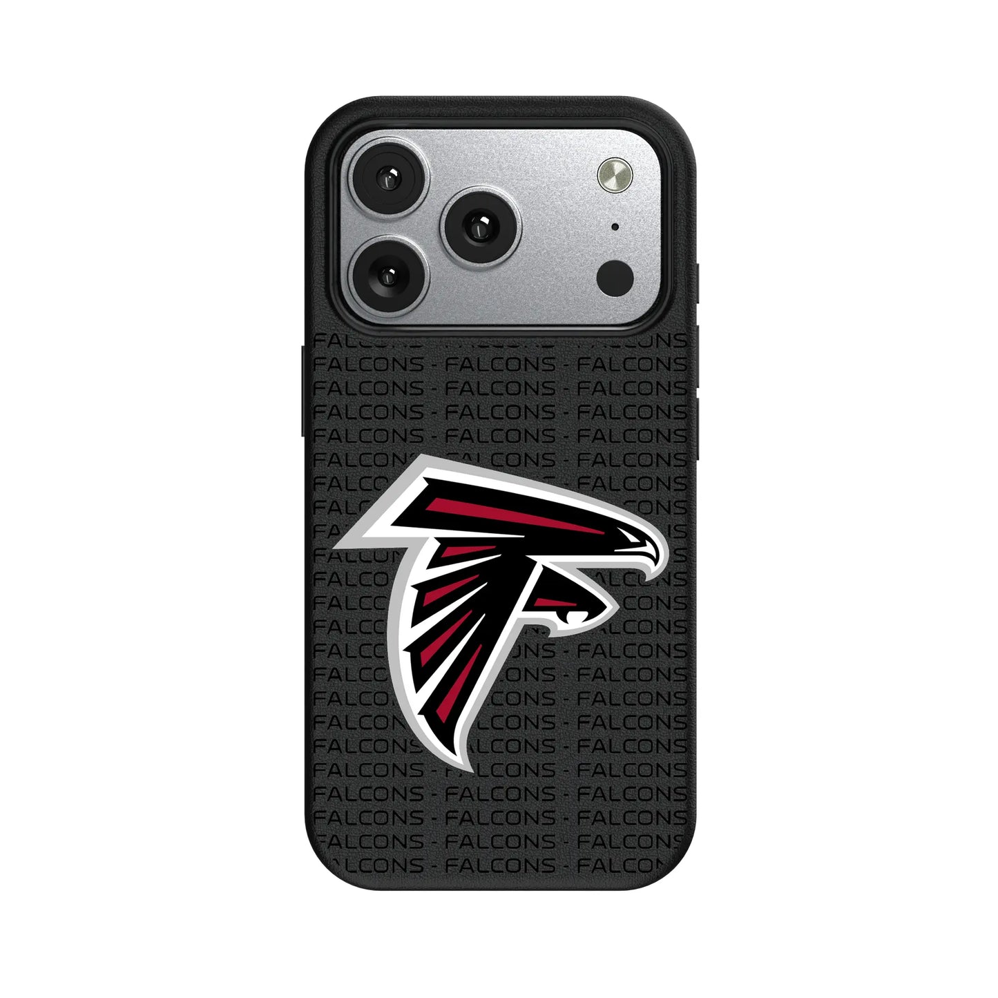Atlanta Falcons Text Backdrop MagSafe Compatible Phone Case for Apple iPhone