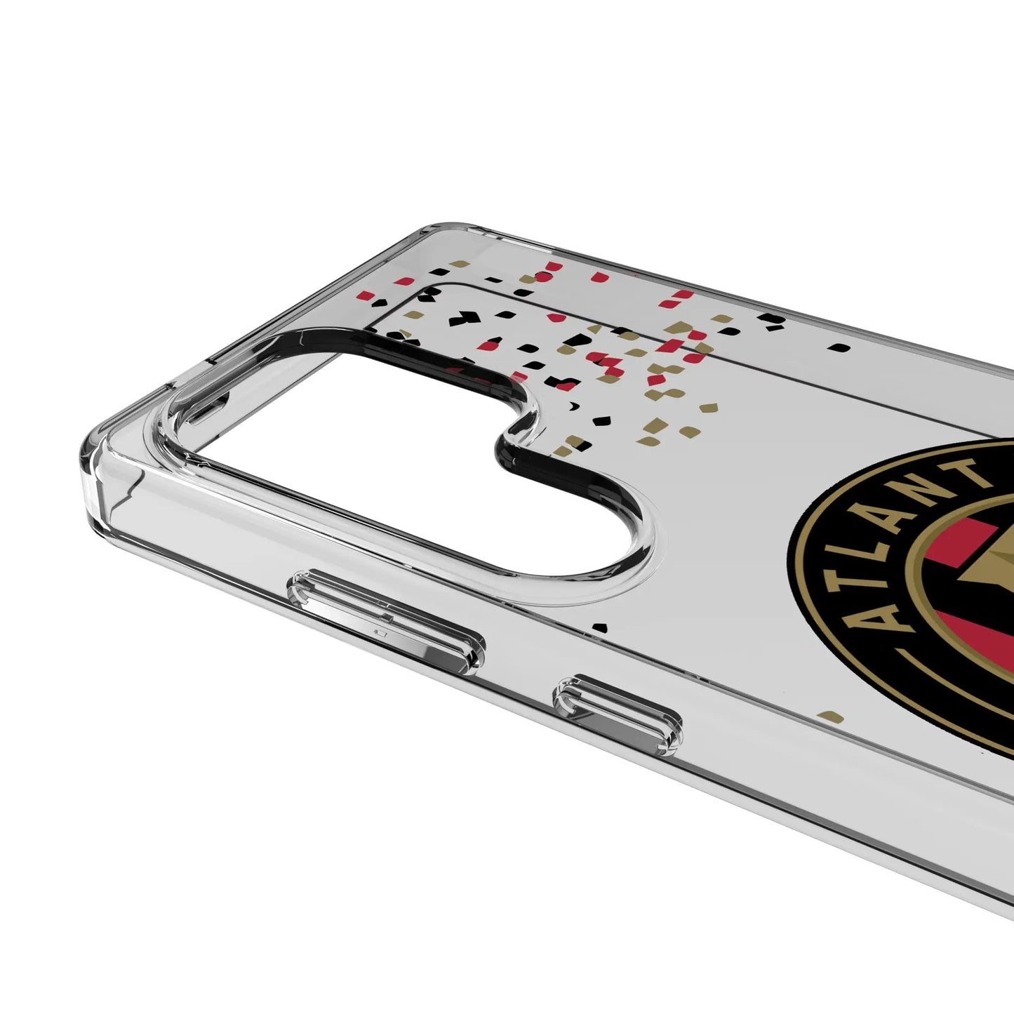 Atlanta United FC Confetti Clear Phone Case for Samsung Galaxy