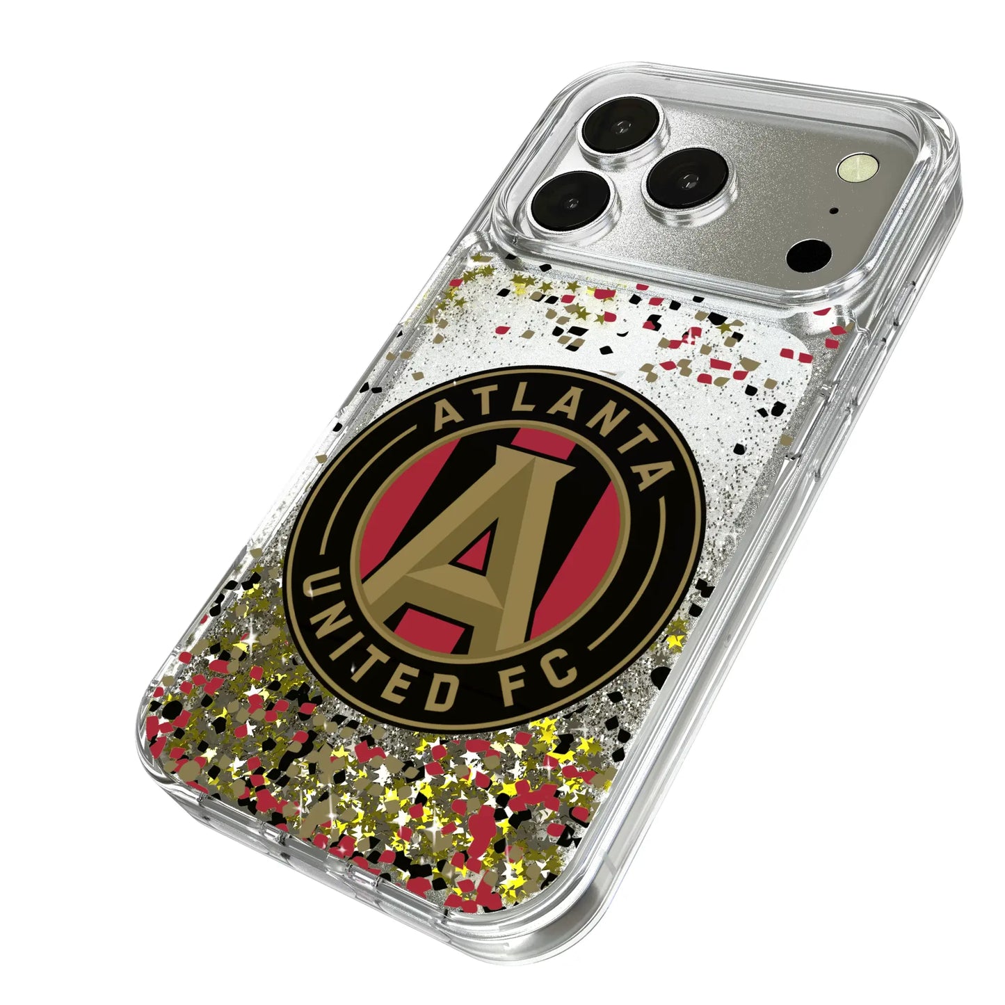 Atlanta United FC Confetti Glitter Phone Case for Apple iPhone