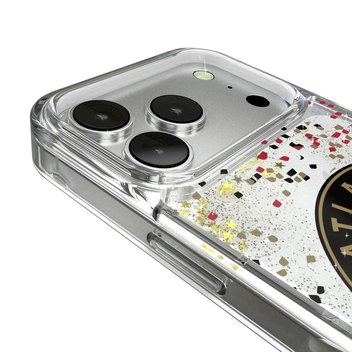 Atlanta United FC Confetti Glitter Phone Case for Apple iPhone