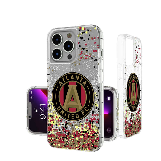Atlanta United FC Confetti Glitter Phone Case for Apple iPhone