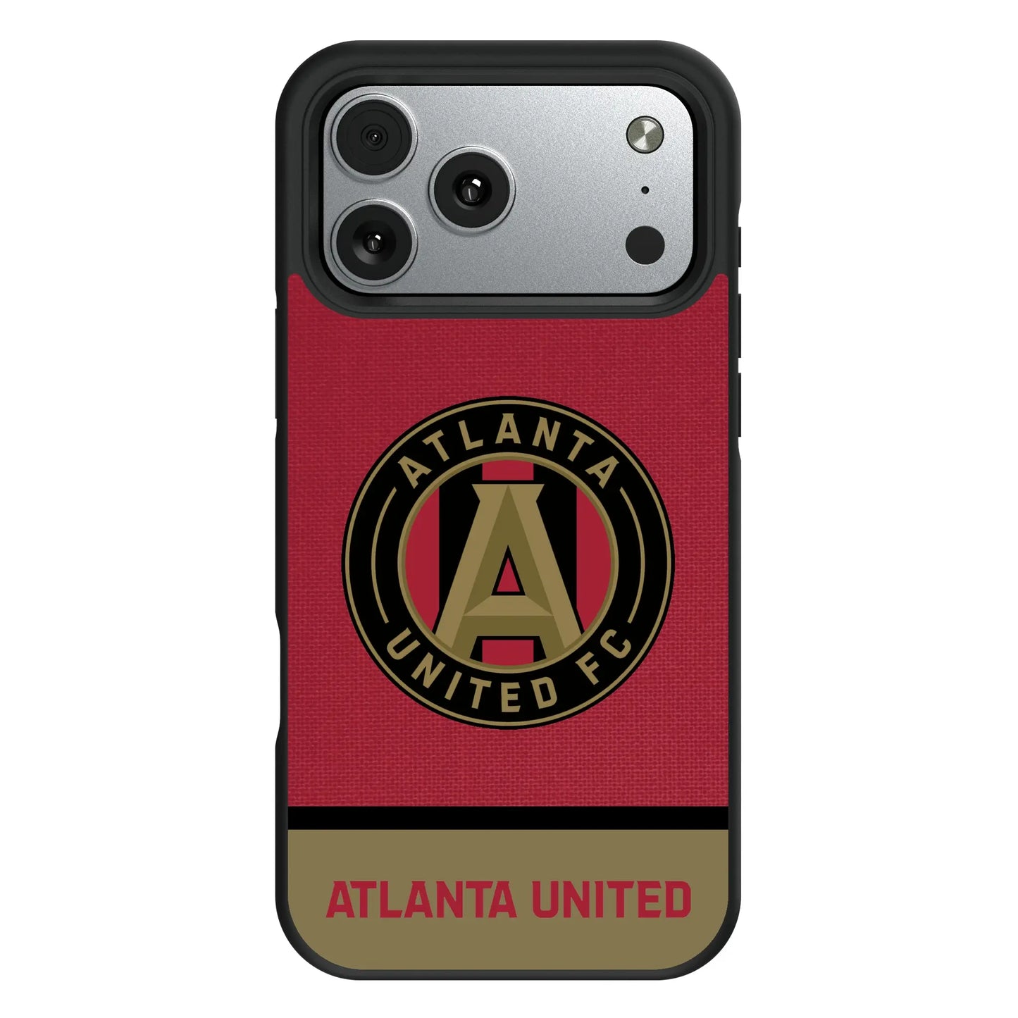 Atlanta United FC Endzone Solid Bump Phone Case for Apple iPhone