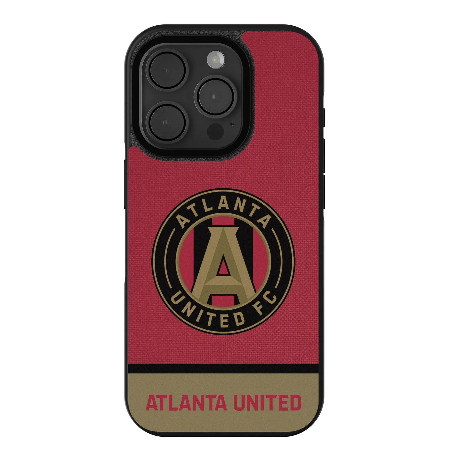 Atlanta United FC Endzone Solid Bump Phone Case for Apple iPhone