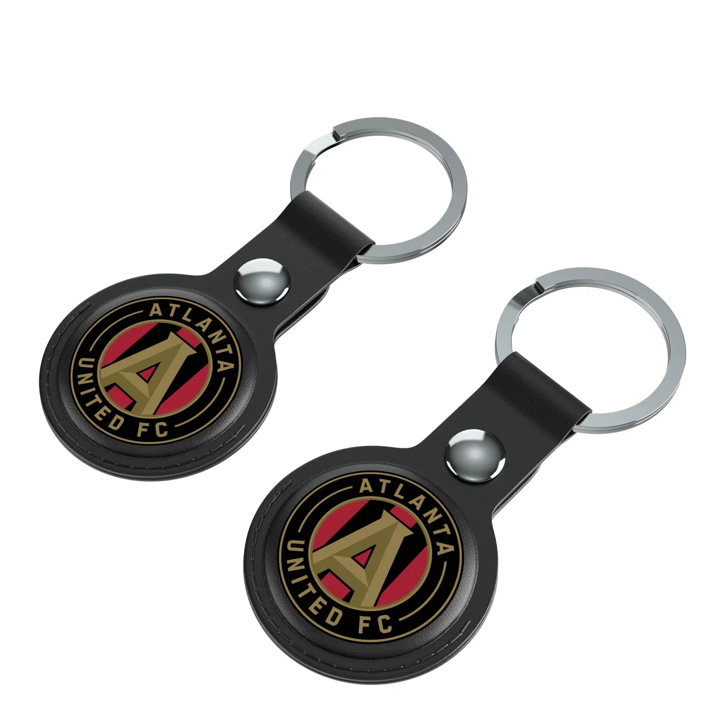 Atlanta United FC Insignia Black Airtag Holder 2-Pack