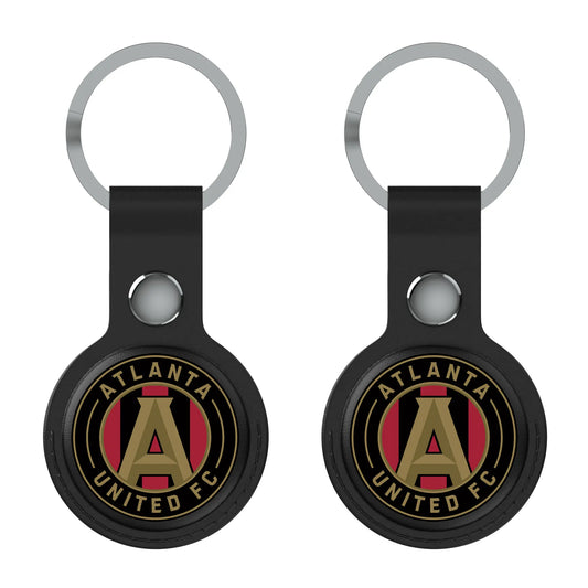 Atlanta United FC Insignia Black Airtag Holder 2-Pack