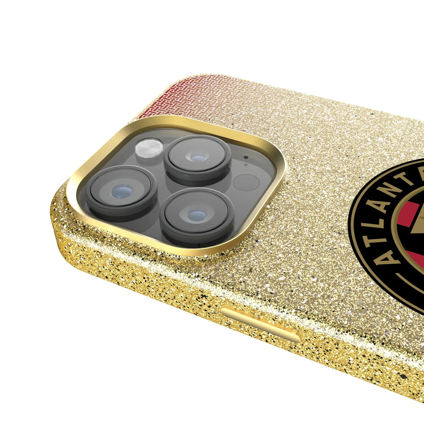 Atlanta United FC Linen Bling Phone Case for Apple iPhone