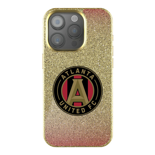 Atlanta United FC Linen Bling Phone Case for Apple iPhone