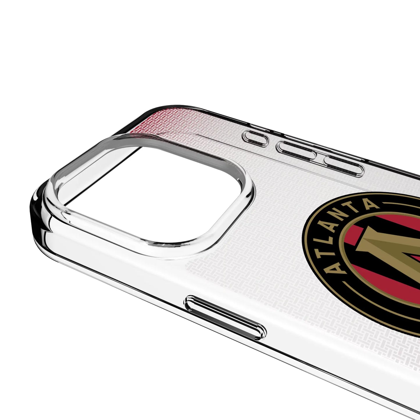 Atlanta United FC Linen Clear Phone Case for Apple iPhone