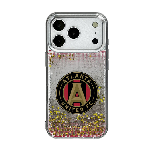Atlanta United FC Linen Glitter Phone Case for Apple iPhone