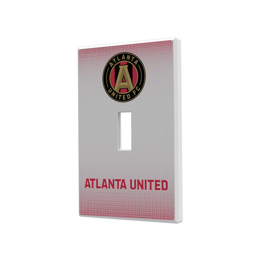 Atlanta United FC Linen Hidden-Screw Light Switch Plate
