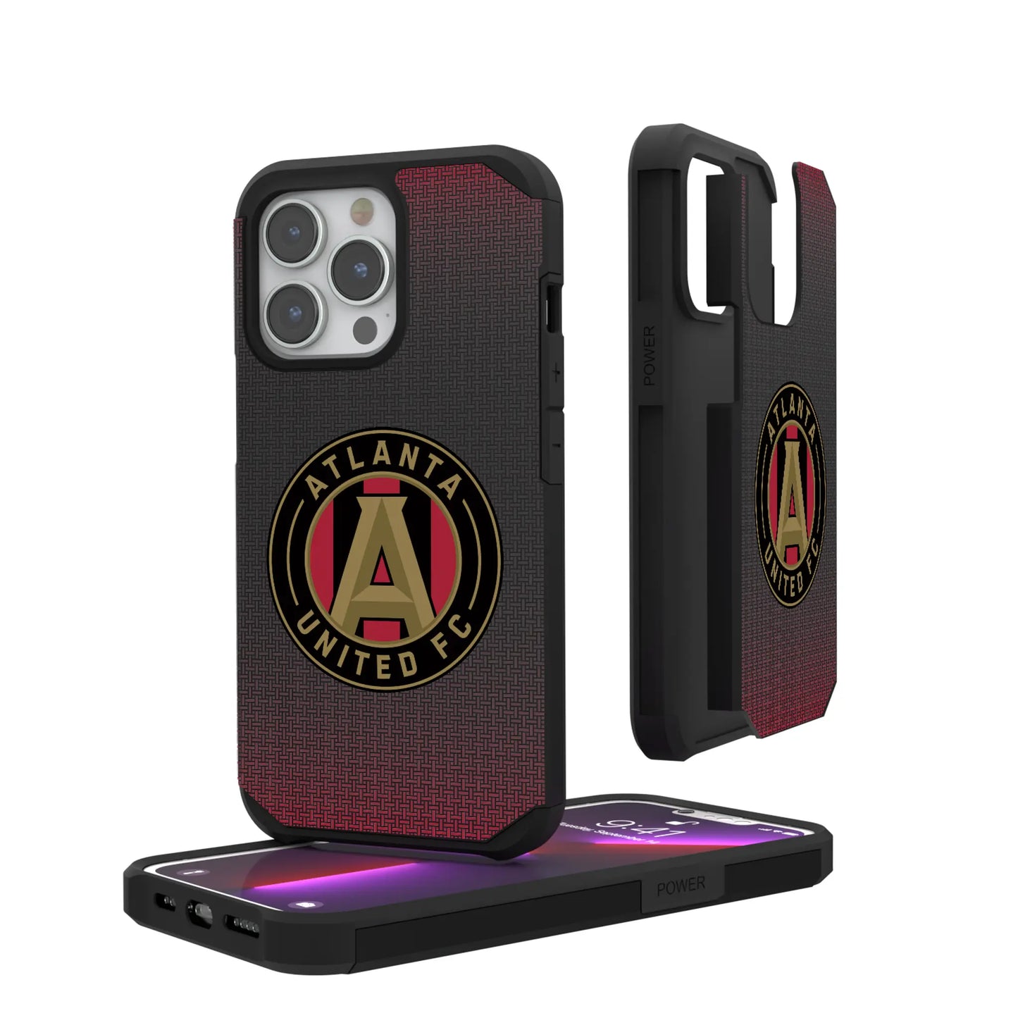 Atlanta United FC Linen Rugged Phone Case for Apple iPhone