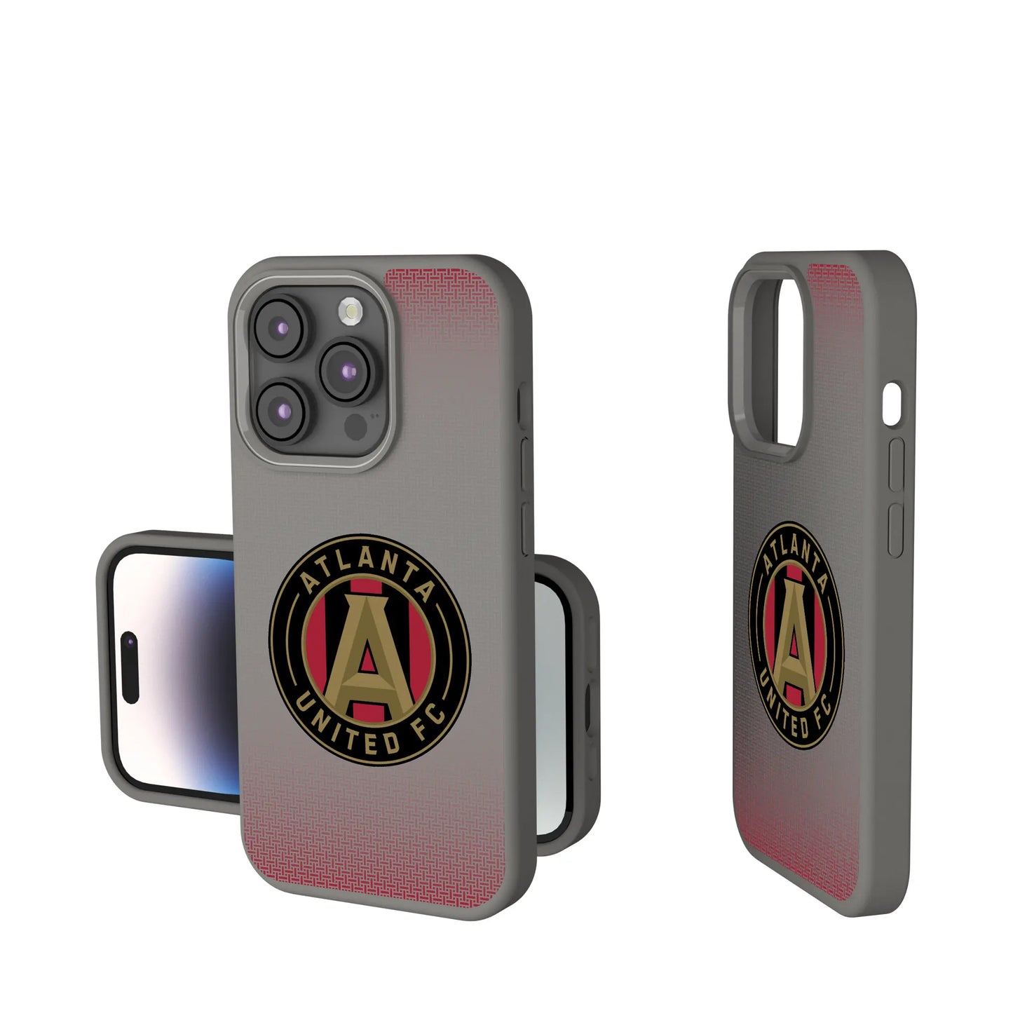 Atlanta United FC Linen Soft Touch Phone Case for Apple iPhone