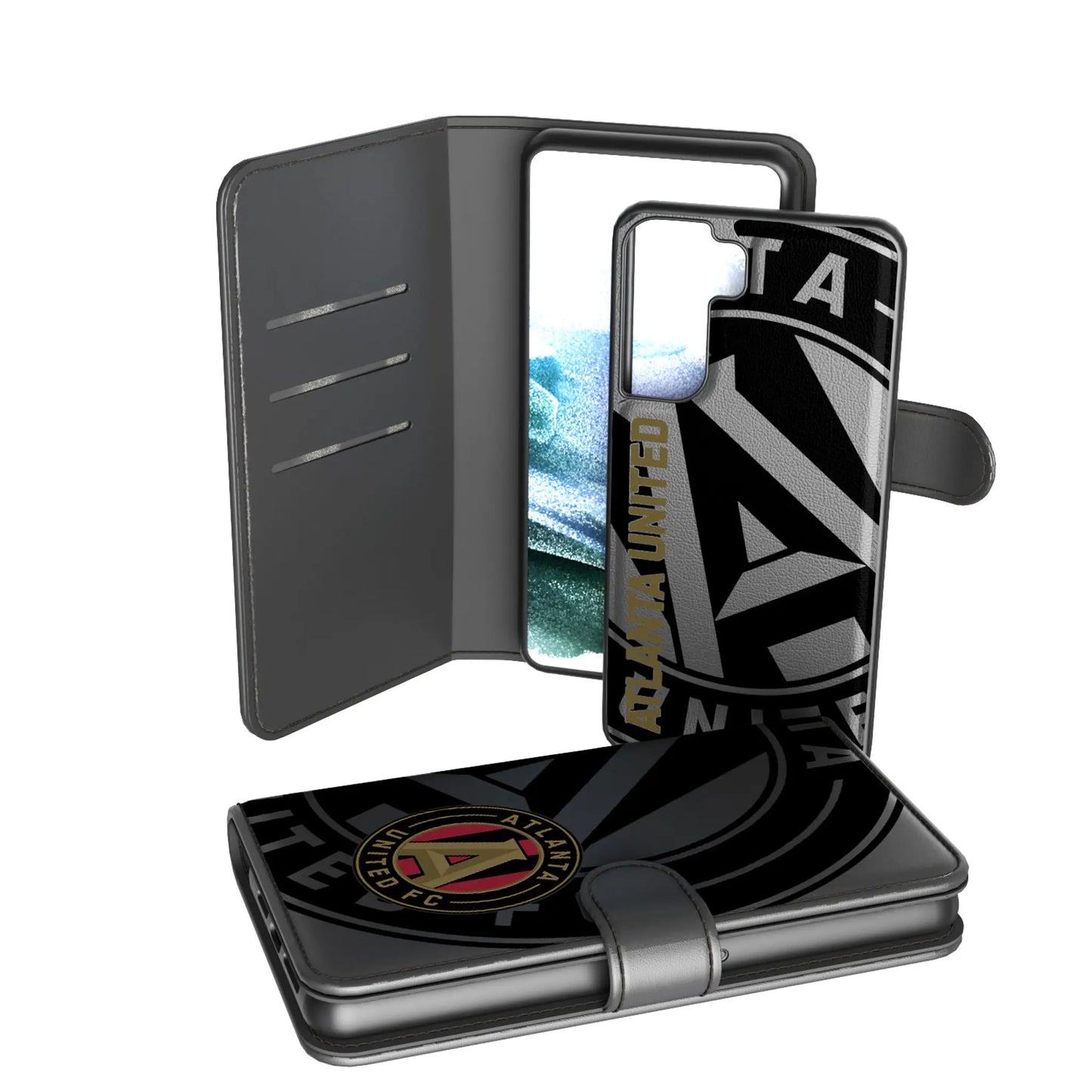 Atlanta United FC Monocolor Tilt Wallet Phone Case for Apple iPhone