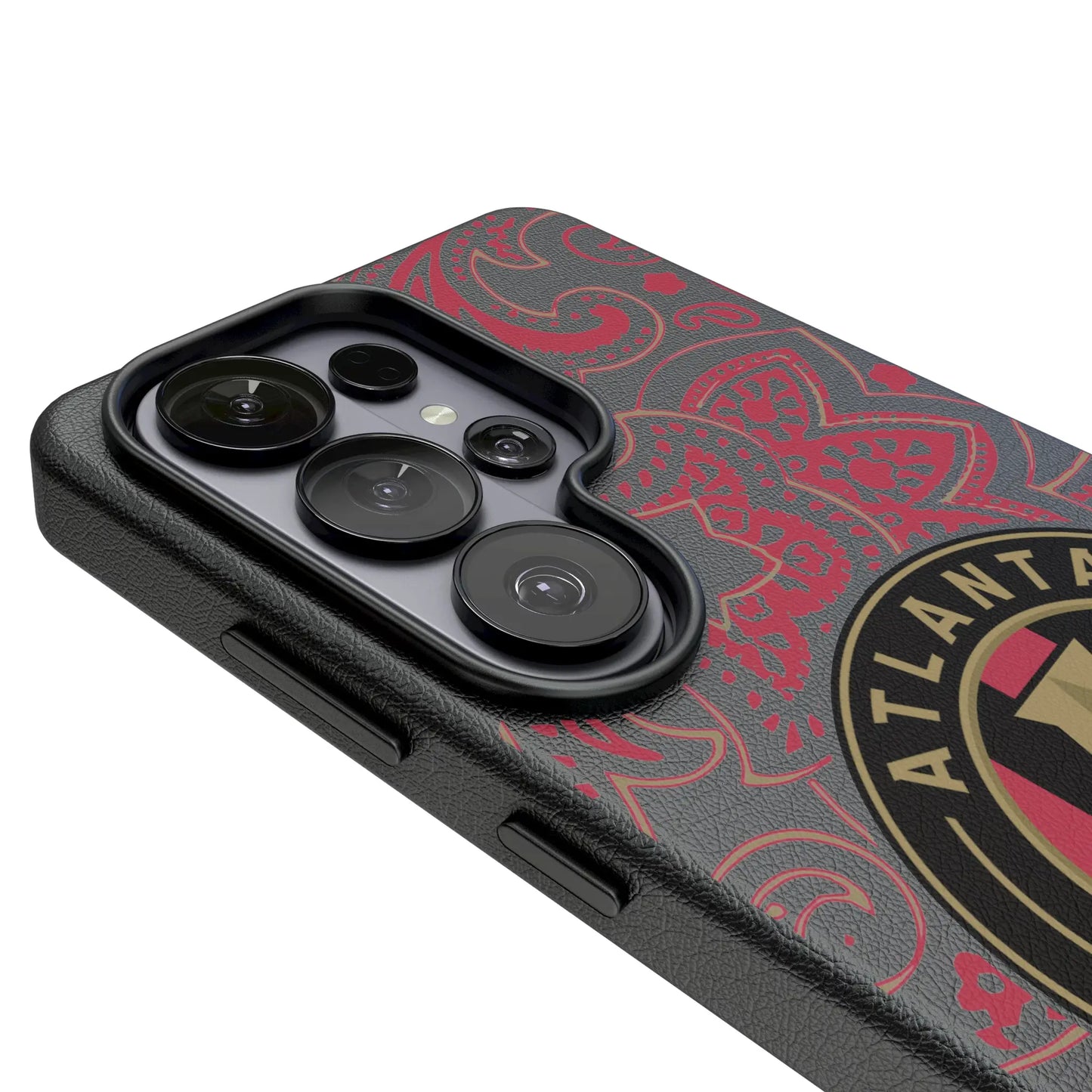 Atlanta United FC Paisley MagSafe Compatible Phone Case for Samsung Galaxy
