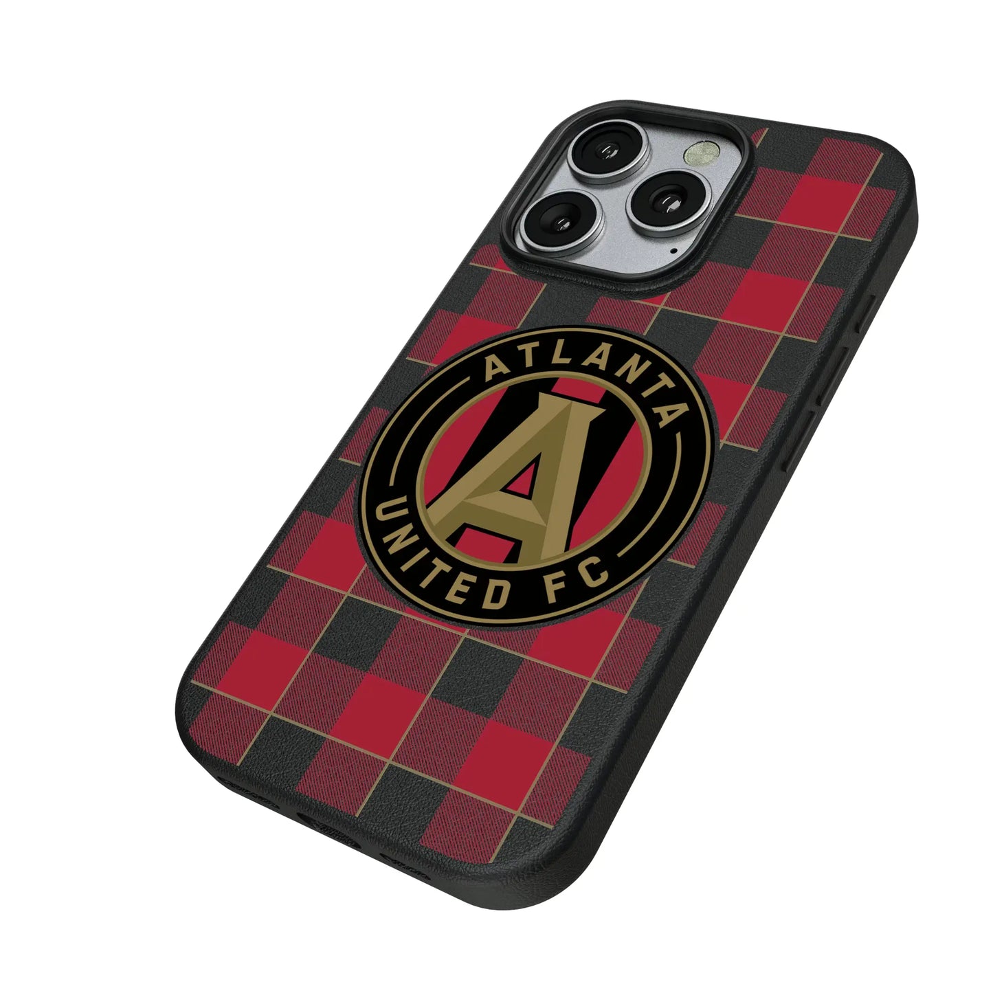Atlanta United FC Plaid MagSafe Compatible Phone Case for Apple iPhone