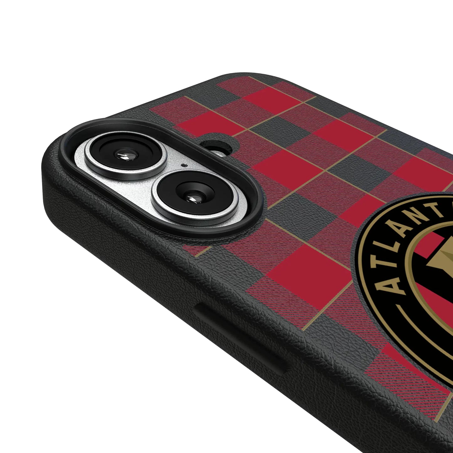 Atlanta United FC Plaid MagSafe Compatible Phone Case for Apple iPhone